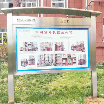 劳模小区楼宇标识