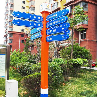 劳模小区楼宇标识